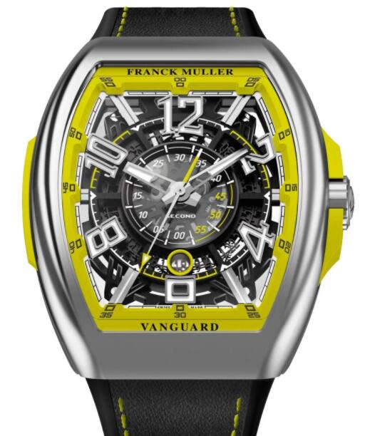 Franck Muller Vanguard Racing Skeleton Replica Watch V 45 SC DT SQT RCG (JA) AC